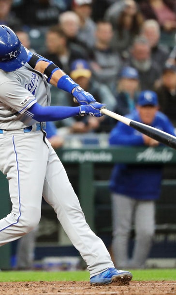 Merrifield has 2 HR, 6 RBIs to lift Royals over Mariners 9-0